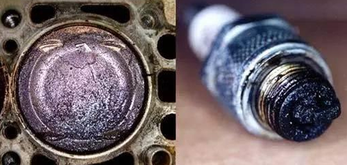 利用CIE汽車(chē)內(nèi)窺鏡觀測(cè)到的發(fā)動(dòng)機(jī)內(nèi)部積碳情況