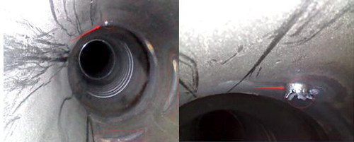 汽車(chē)排氣管內(nèi)部積碳