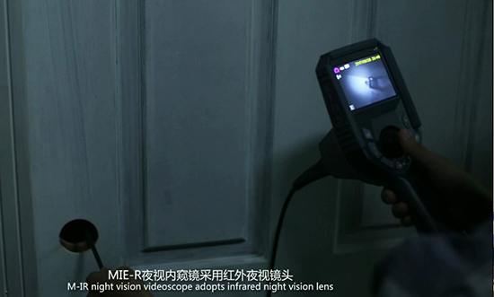 亞泰光電MIR系列高清警用內(nèi)窺鏡搭載紅外夜視鏡頭，可有效觀測20米以內(nèi)人和物體、隱蔽性好！