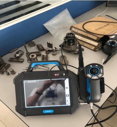 SIE系列工業(yè)內窺鏡的現場顯示